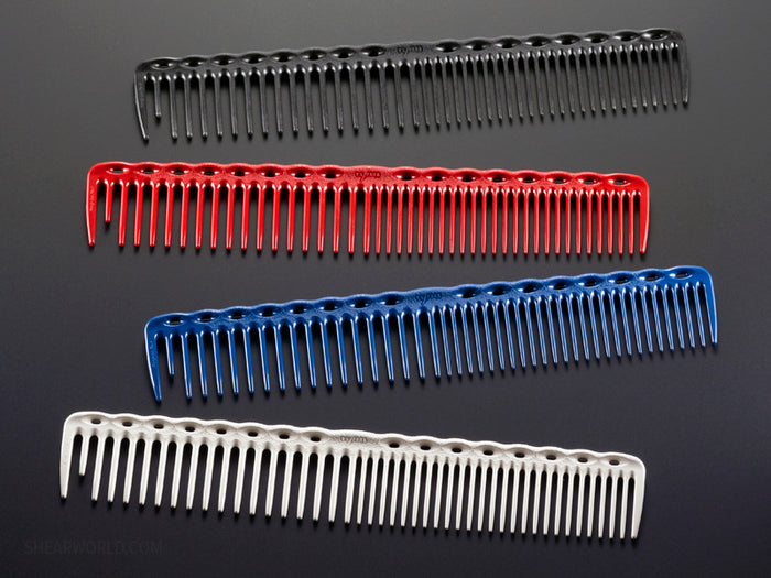 YS Park #338 Wide Quick Cutting Grip Comb with Long Teeth – Shear