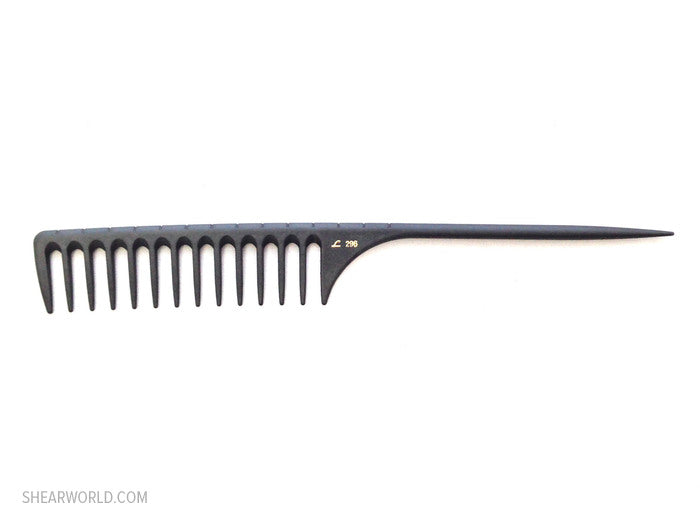 Leader Carbon - #296 - Wide-Toothed Tail Comb – Shear World
